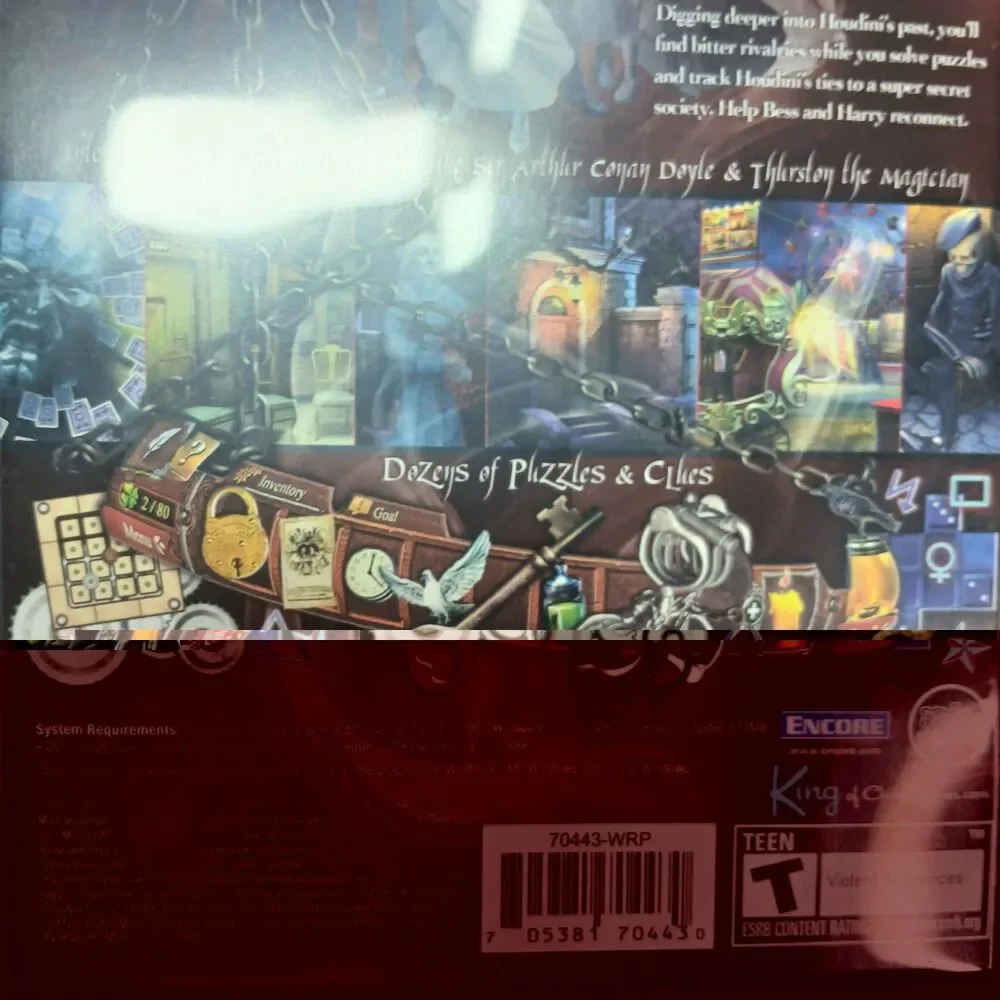Midnight Mysteries: Haunted Houdini Hidden Object Adventure PC Game Mumbo Jumbo